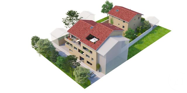 Appartement F3 à vendre - 3 pièces - 74.08 m2 - QUINCIEUX - 69 - RHONE-ALPES - Century 21 Coquillat Immobilier